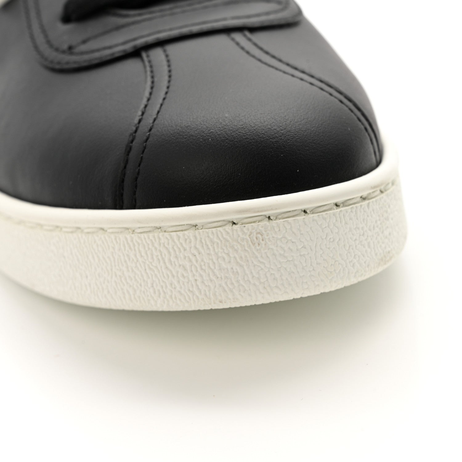 Chanel Calfskin CC Uniform Womens Sneakers 40 Black 10 of 12