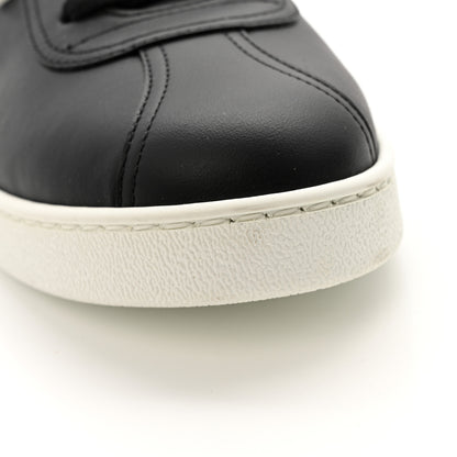 Chanel Calfskin CC Uniform Womens Sneakers 40 Black 10 of 12
