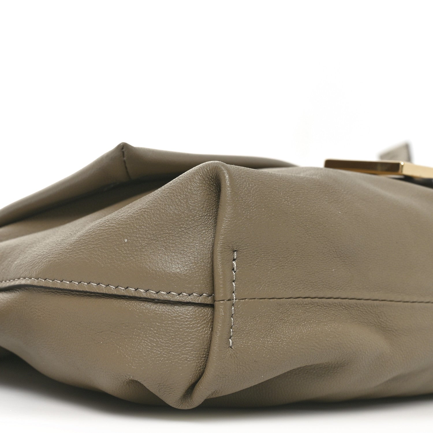 Fendi Nappa Medium Mamma Baguette Dove Gray 9 of 10