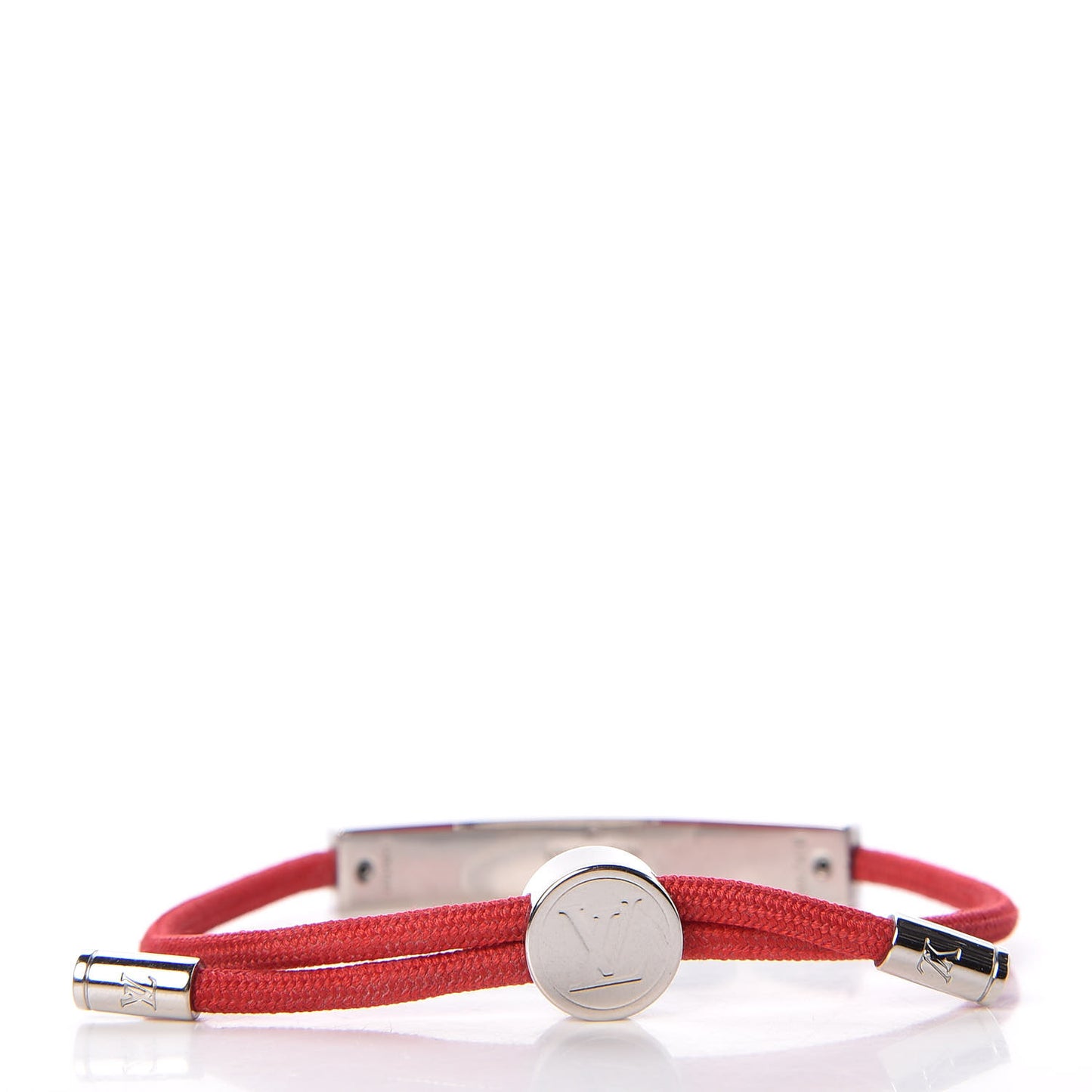 Nylon LV Space Bracelet Rouge