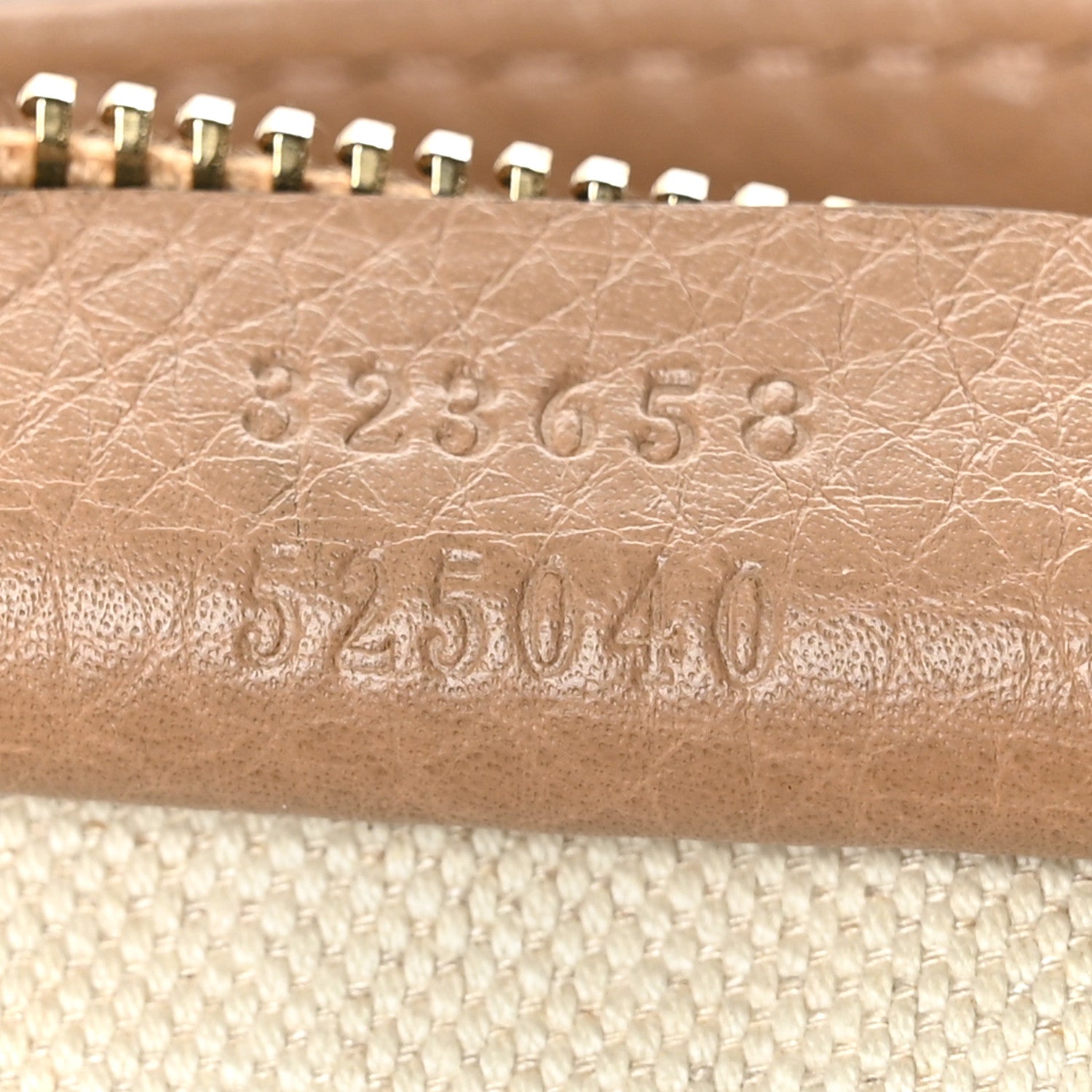 Gucci Cellarius Calfskin Large Bamboo Shopper Tote Camelia 9 of 18