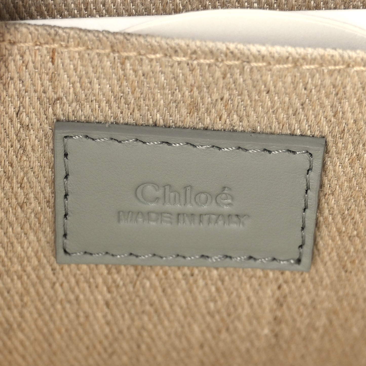 Calfskin Mini Woody Ribbon Tote Bay Green
