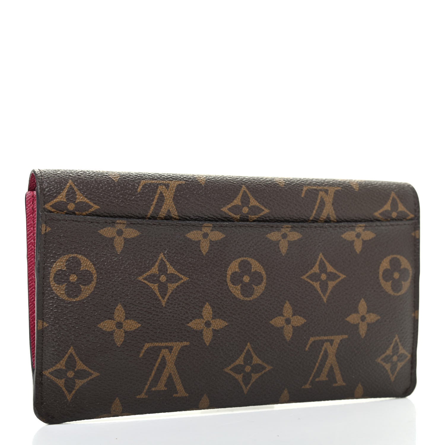 Louis Vuitton Monogram Jeanne Wallet Fuchsia 2 of 4