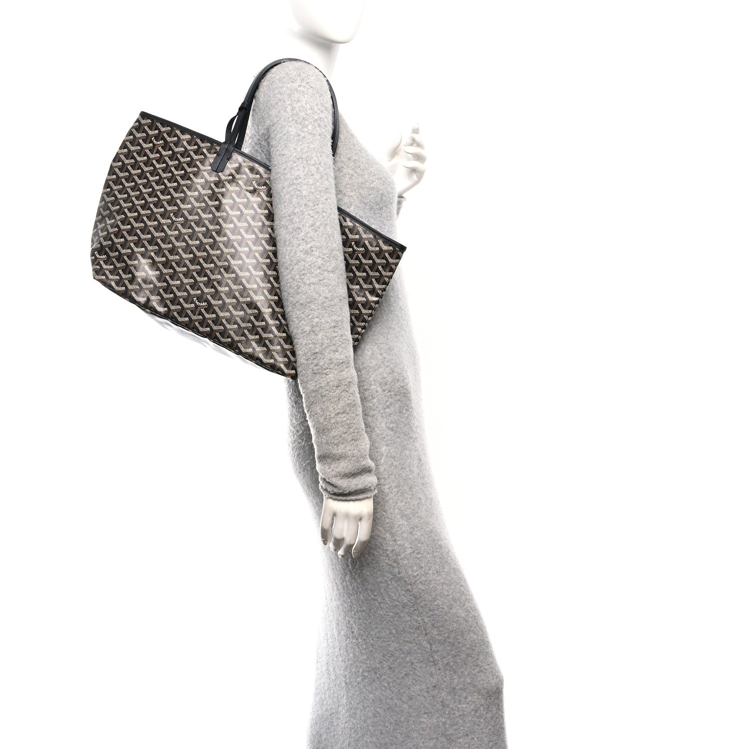 Goyard Goyardine Saint Louis PM Black 2 of 11