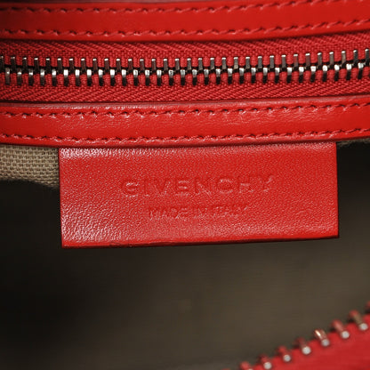 Givenchy Shiny Lord Calfskin Mini Antigona Red 6 of 6