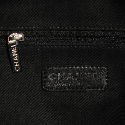 Chanel Calfskin Large Front Flap Tote Black 6 of 8