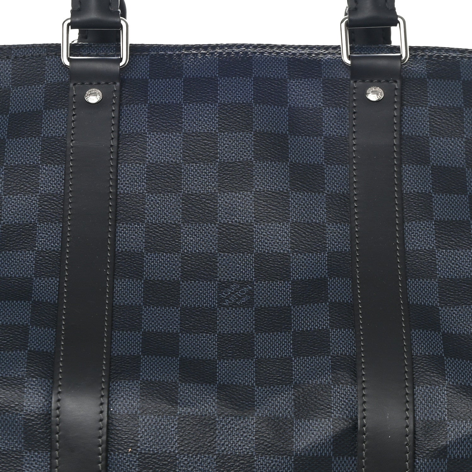 Louis Vuitton Damier Cobalt Keepall Bandouliere 55 8 of 10