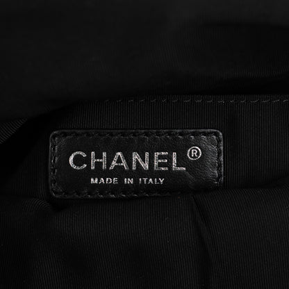 Chanel Lambskin Quilted Frame Clasp Flap Clutch Black 6 of 7
