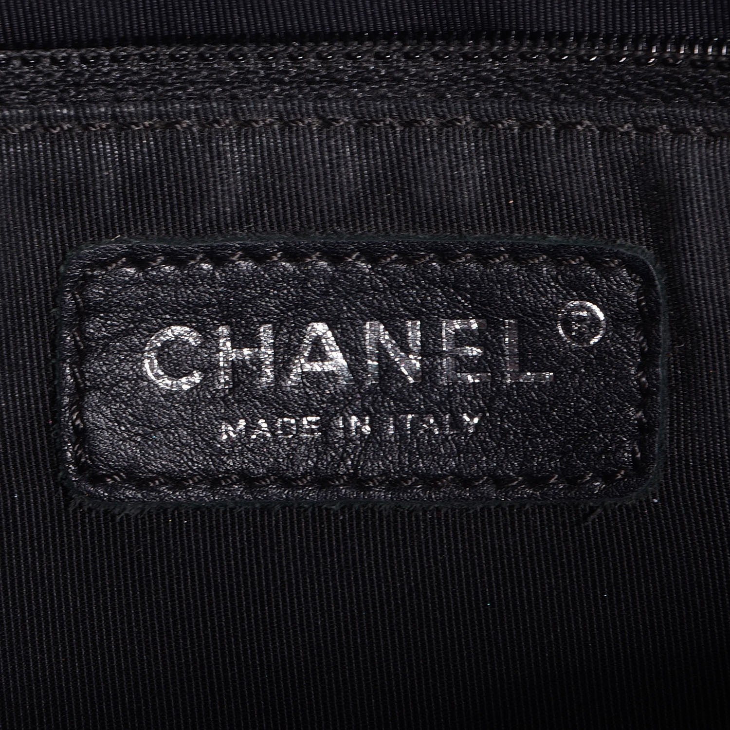 Chanel Caviar Quilted Grand Shopping Tote GST Black 6 of 7