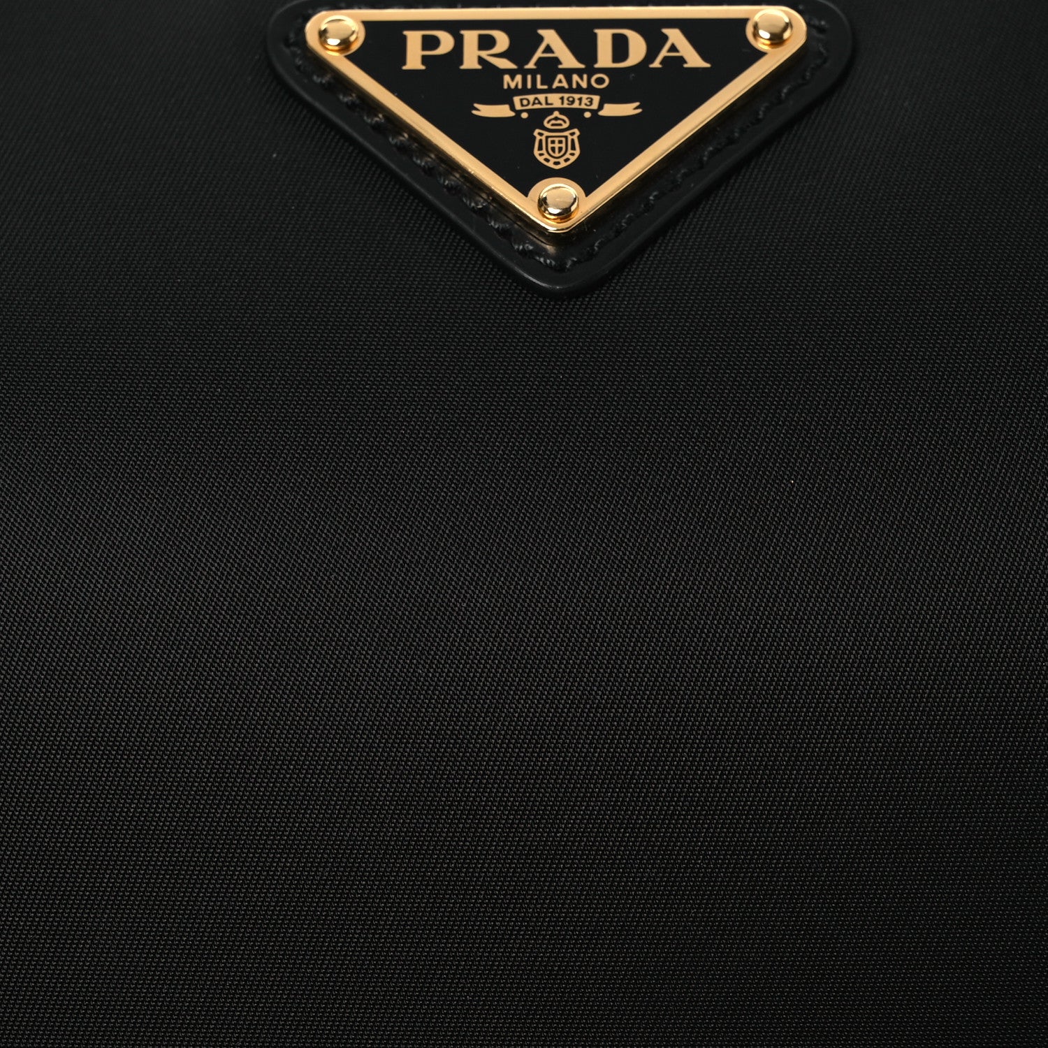 Prada Re-Nylon Spazzolato Small Arque Shoulder Bag Black 8 of 13