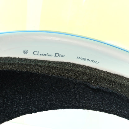 Christian Dior Mirrored DiorClub1 Sun Visor Blue 7 of 8