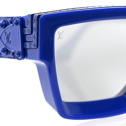 Louis Vuitton Acetate 1.1 Millionaires Sunglasses Z1276E Blue 7 of 7
