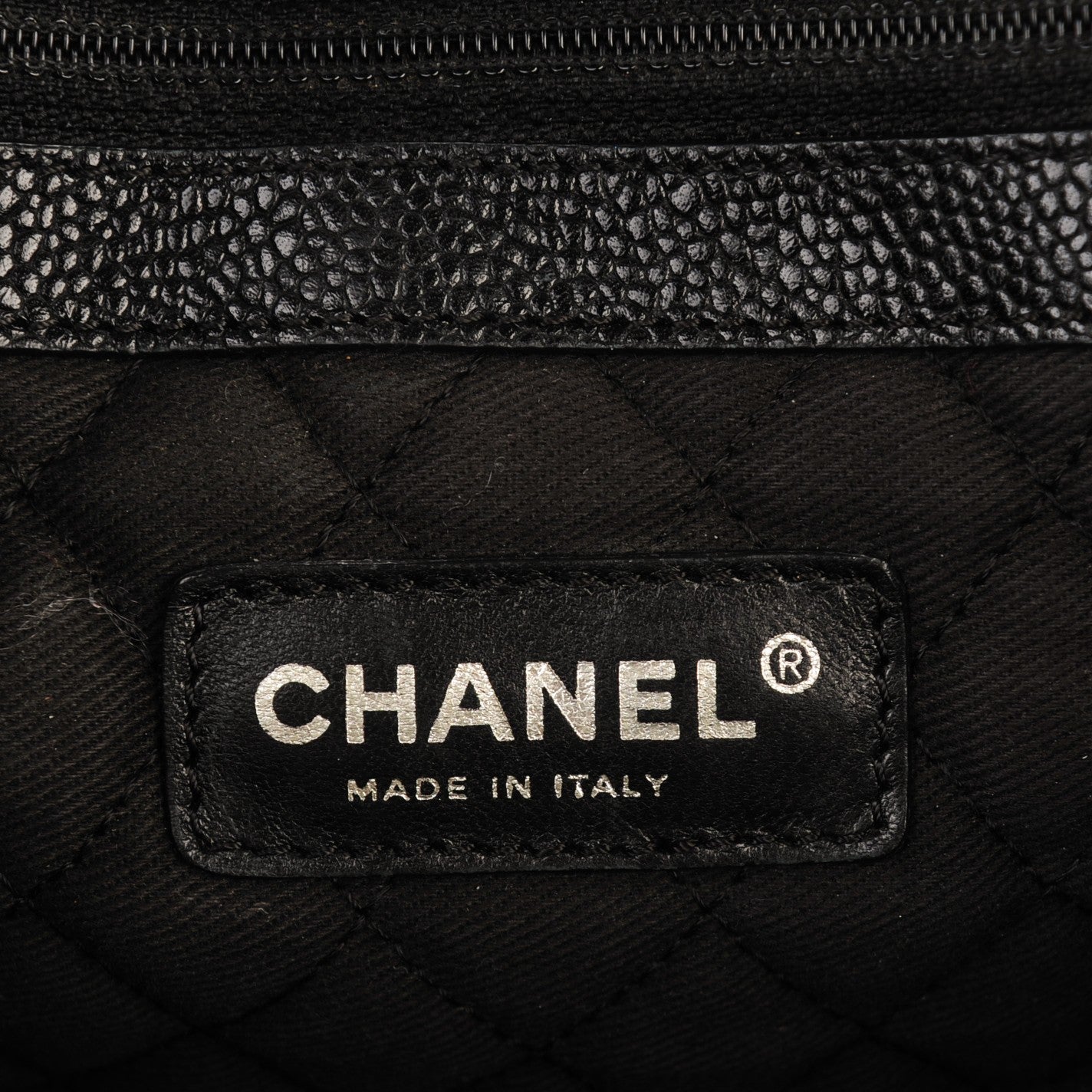 Chanel Coated Canvas Coco Tote Black 7 of 8