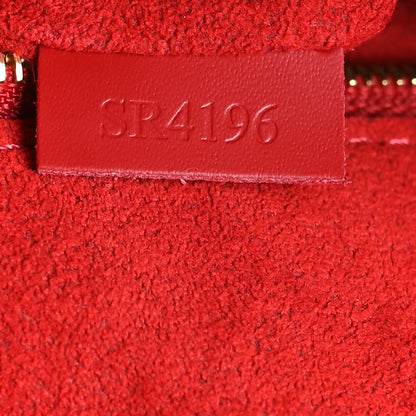 Louis Vuitton Damier Ebene Caissa Hobo Cherry 7 of 10