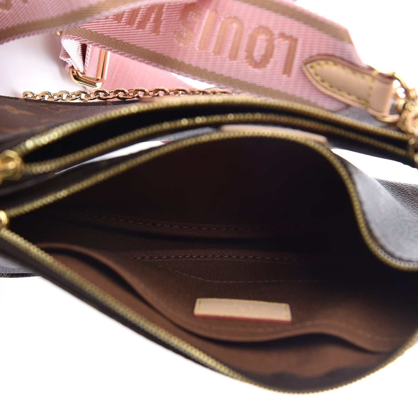 Monogram Multi Pochette Accessories Rose Clair