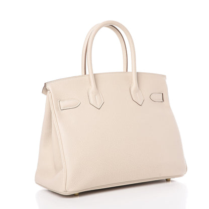 Hermes Togo Birkin 30 Craie 3 of 38