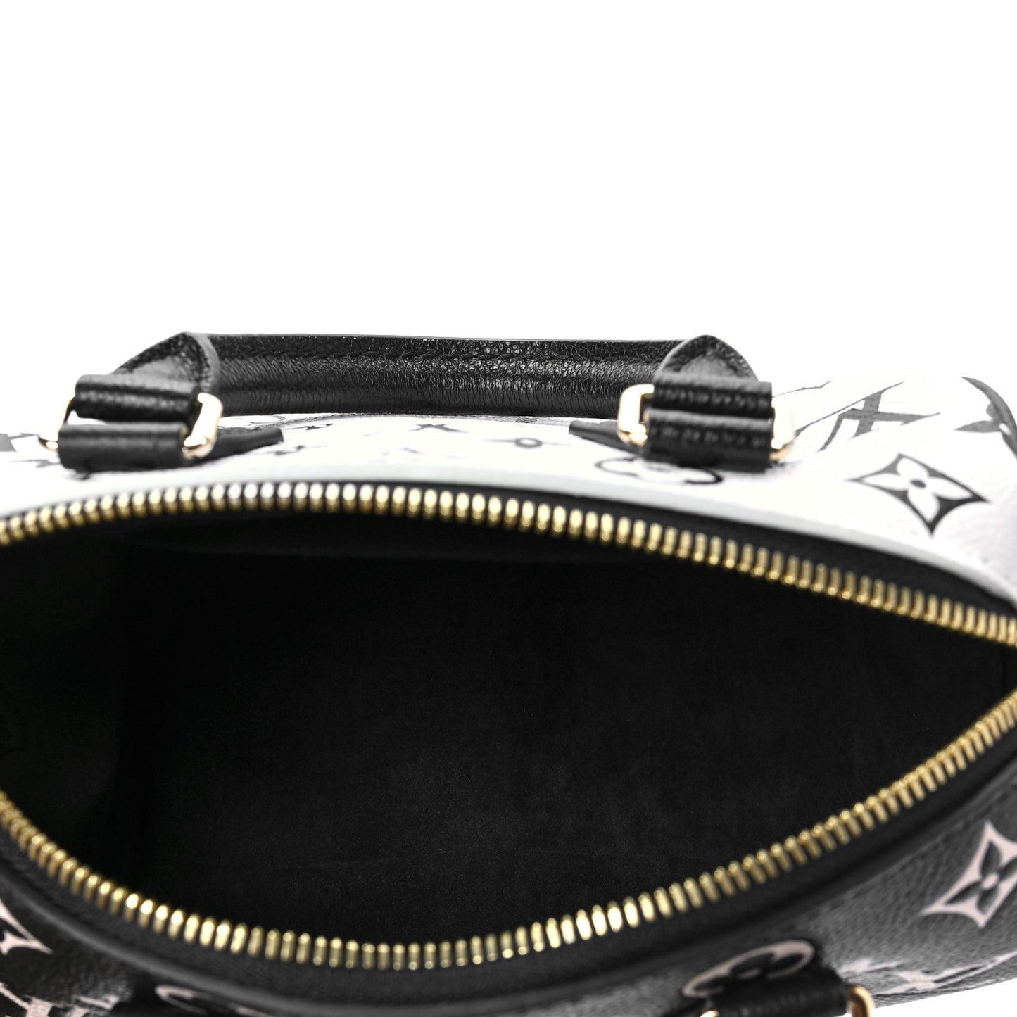 Empreinte Monogram Spring in the City Speedy Bandouliere 20 Black White Pink