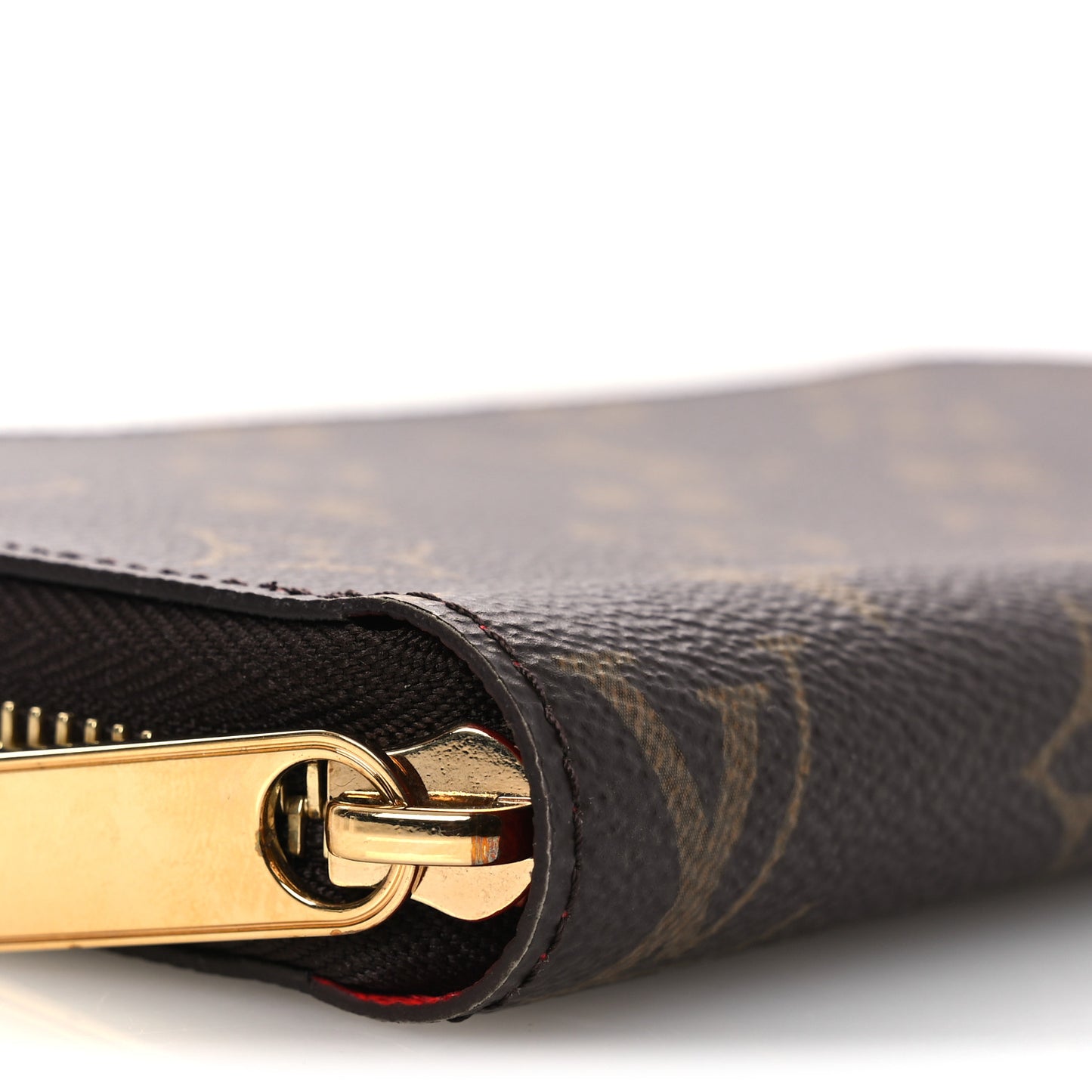 Monogram Zippy Wallet Coquelicot