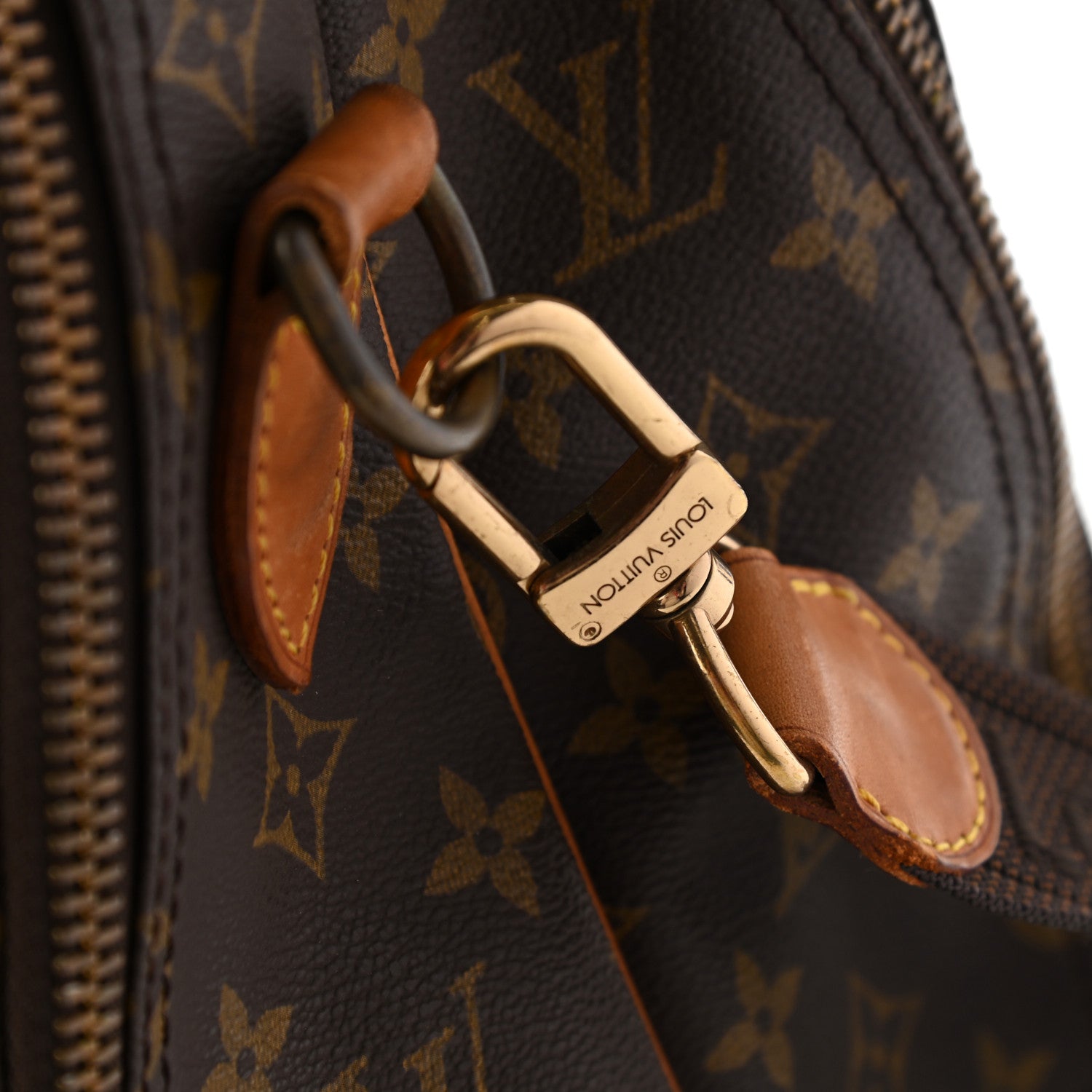 Louis Vuitton Monogram Alize 2 Compartment Luggage Travel Bag 31 of 34