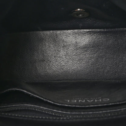 Chanel Patent Calfskin Quilted Mini Rectangular Flap Black 4 of 9