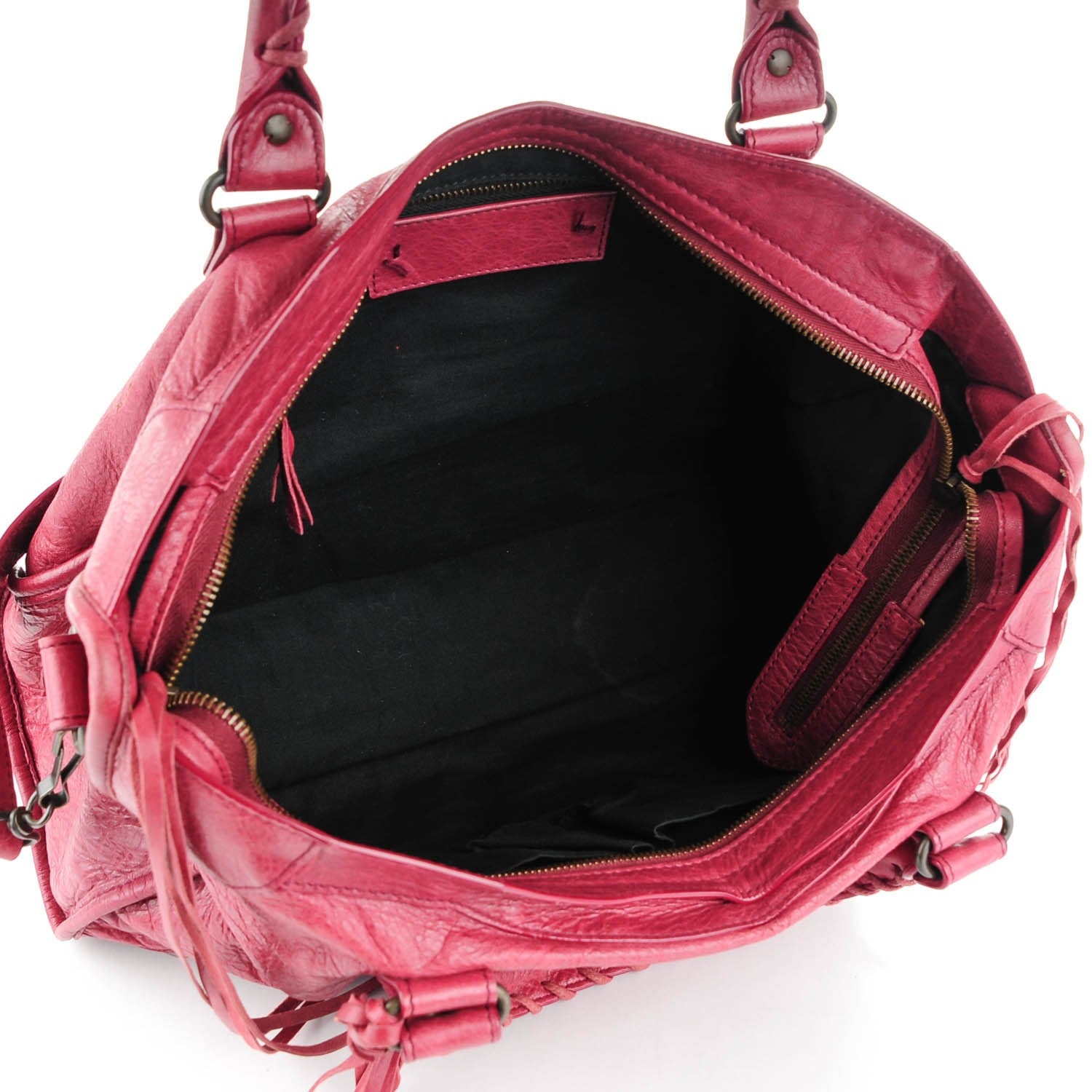 Balenciaga Agneau Classic Hardware City Cassis 5 of 10