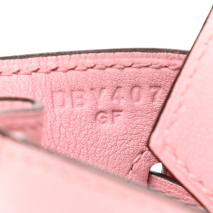 Hermes Swift Birkin 25 Rose Sakura 6 of 10