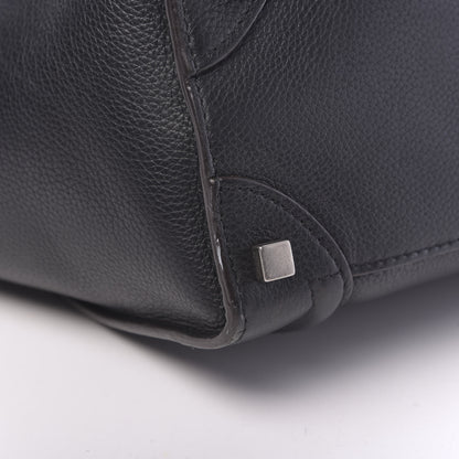 Celine Drummed Calfskin Micro Luggage Black 14 of 14