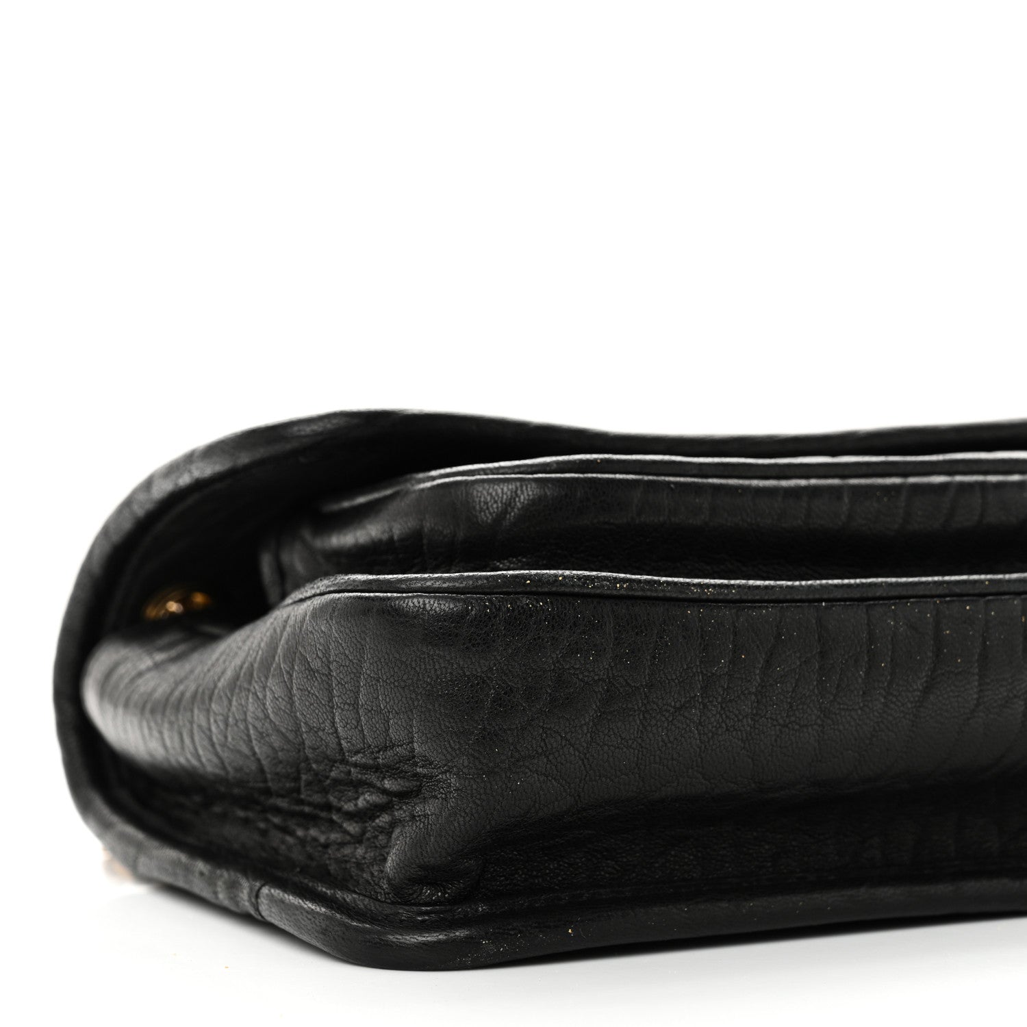 Saint Laurent Grained Lambskin Monogram Mini Niki Chain Satchel Black 8 of 9