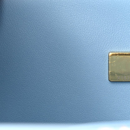 Chanel Caviar Quilted Jumbo Double Flap Light Blue 6 of 9
