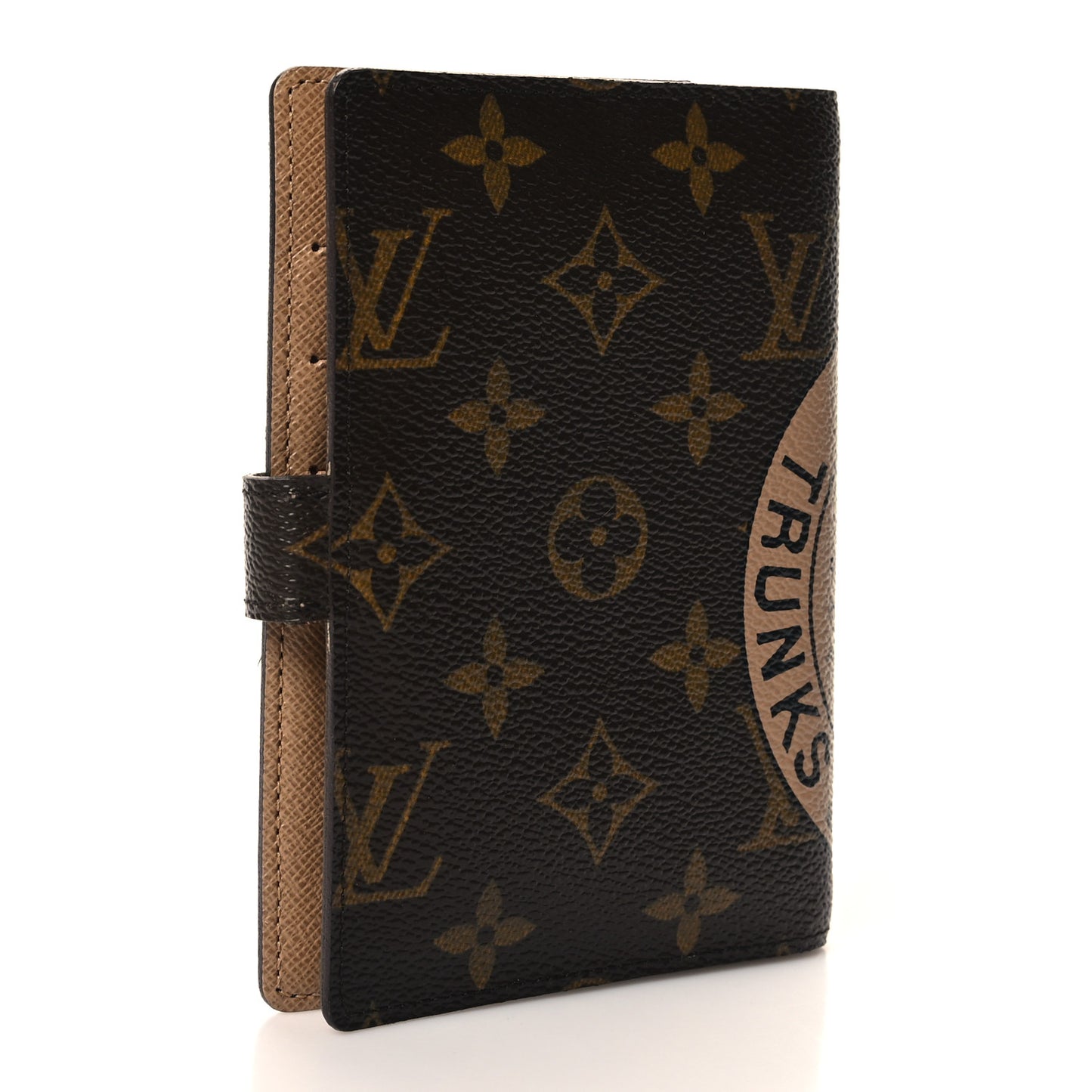 Monogram Complice Trunks and Bags Small Ring Agenda Cover Beige