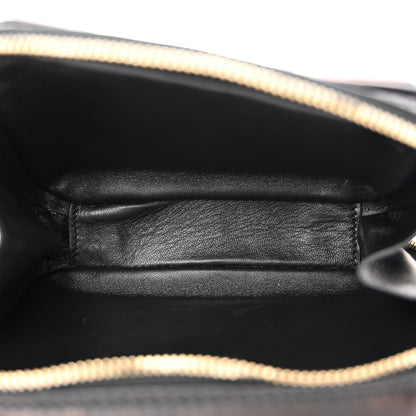 Valentino Garavani Nappa Rockstud Spike Double Zip Camera Crossbody Bag Black 6 of 11