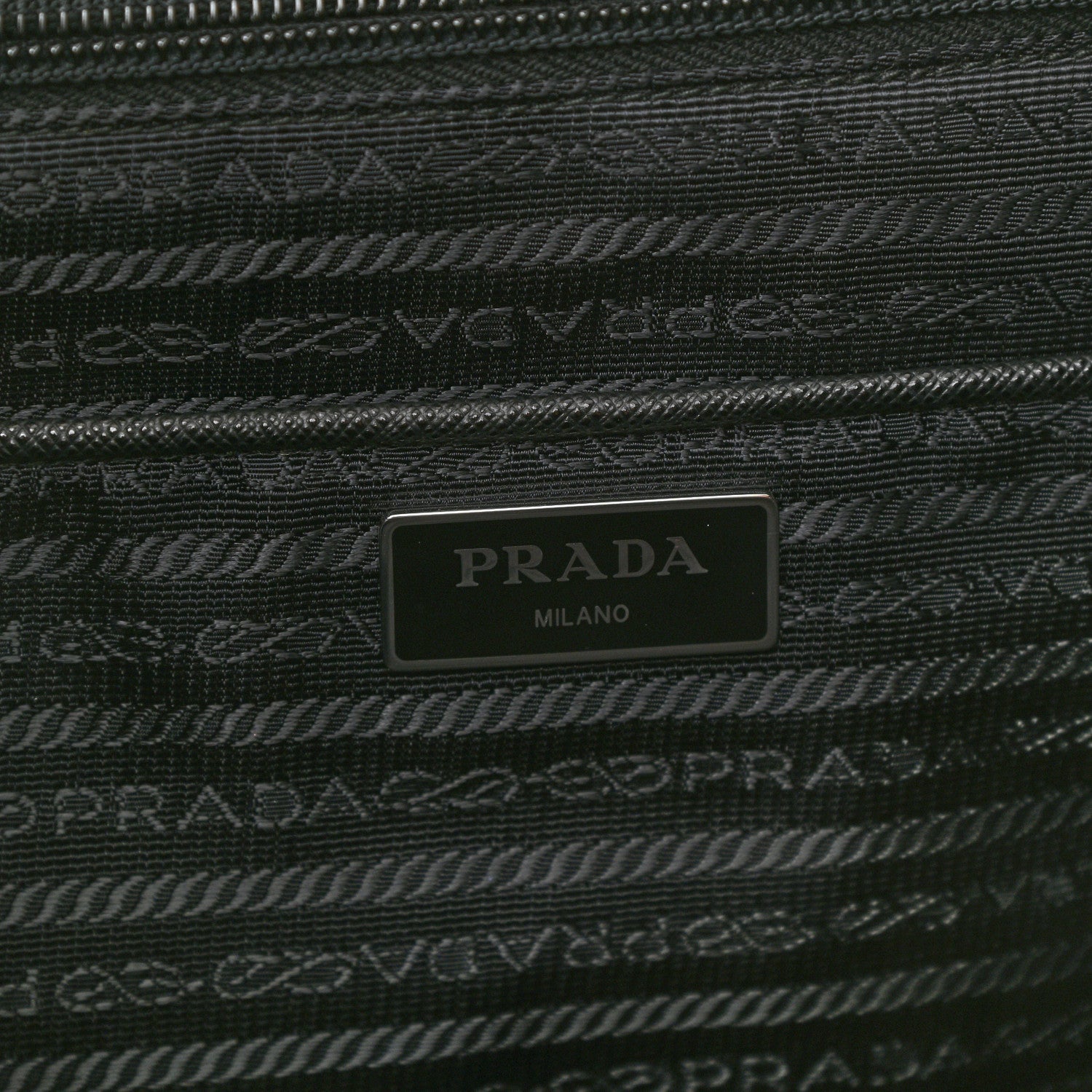 Prada Nylon Vela Large Backpack Black 6 of 10