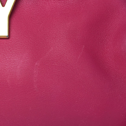Saint Laurent Calfskin Small Classic Y Cabas Fuchsia 15 of 20