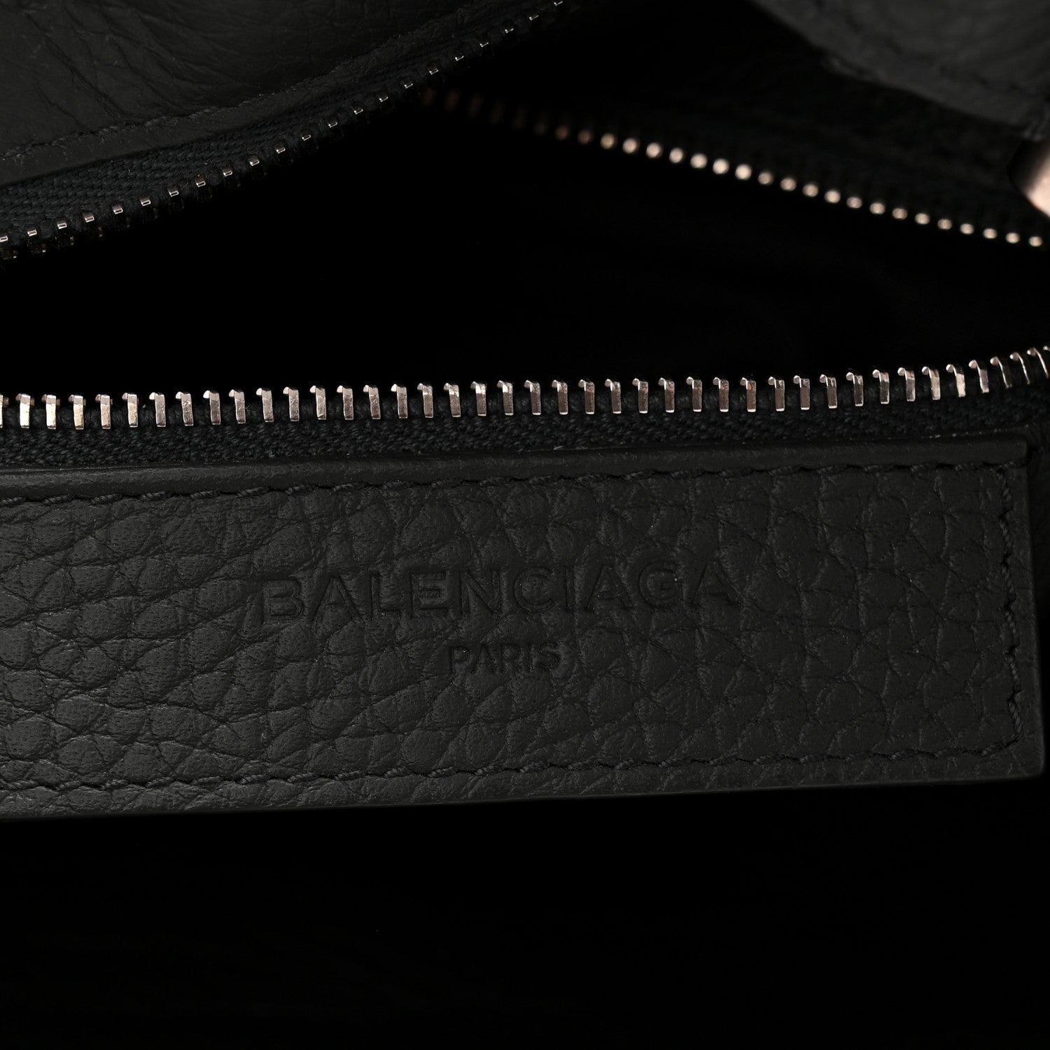 Balenciaga Veau Soyeux Perforated Blackout Hardware S City Gris Fossile 7 of 12