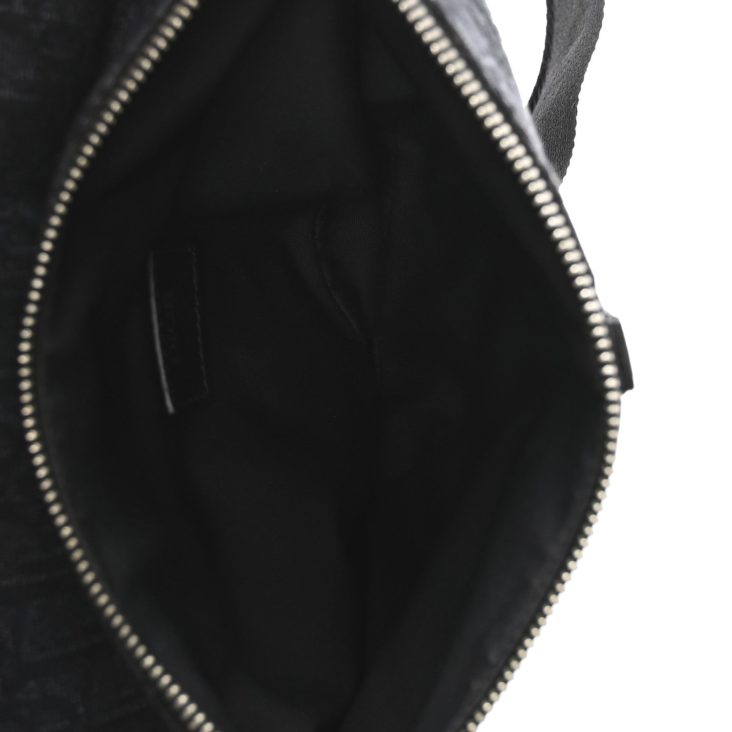 Christian Dior Oblique Mens Saddle Bag Black Blue 5 of 11