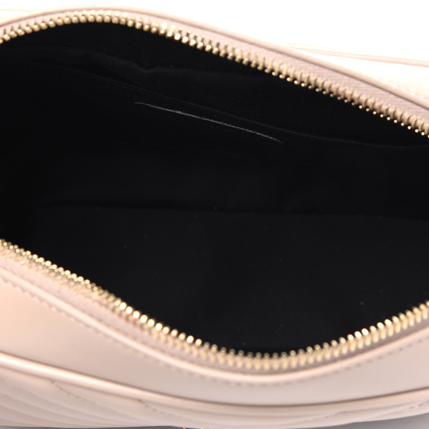 Saint Laurent Calfskin Matelasse Monogram Lou Camera Bag Nude Powder 4 of 4