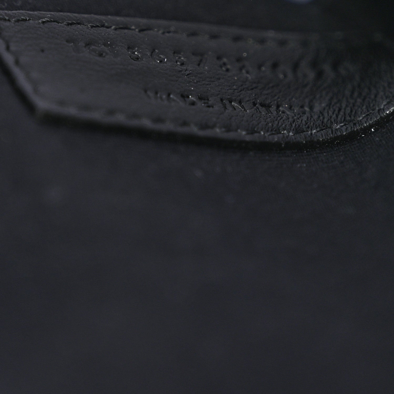 Saint Laurent Grain De Poudre Uptown Baby Pouch Black 7 of 7