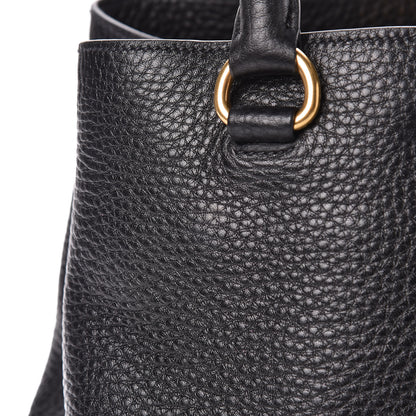 Prada Vitello Phenix Tote Black 8 of 12