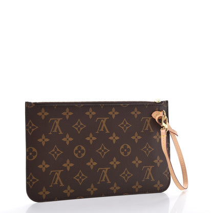 Louis Vuitton Monogram Neverfull MM GM Pochette 3 of 8
