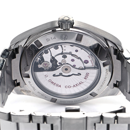 Omega Stainless Steel 42mm Seamaster Aqua Terra Master Co-axial Automatic Watch Blue 231.10.39.21.03.002 4 of 4