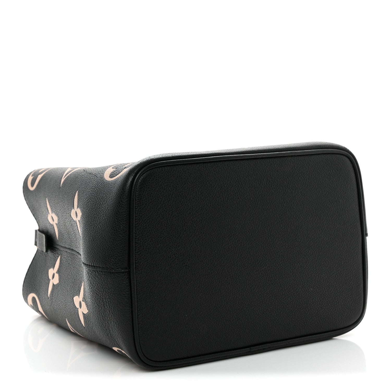 Louis Vuitton Empreinte Monogram Giant Neonoe MM Black Beige 5 of 10