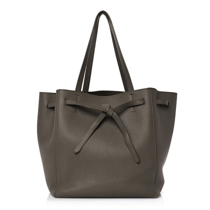 Celine Soft Grained Calfskin Small Belt Cabas Phantom Taupe 1 of 10