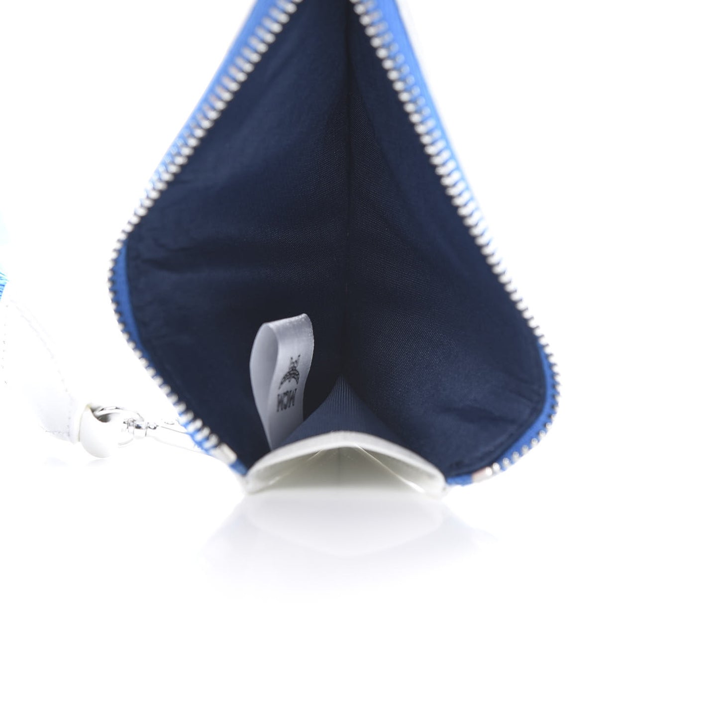 Skyoptic Visetos Spectrum Diamond Mini Card Case Holder Lanyard White
