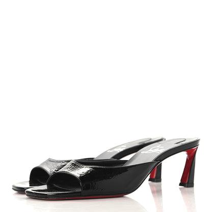 Christian Louboutin Patent Condora 55 Mules 38 Black 4 of 9