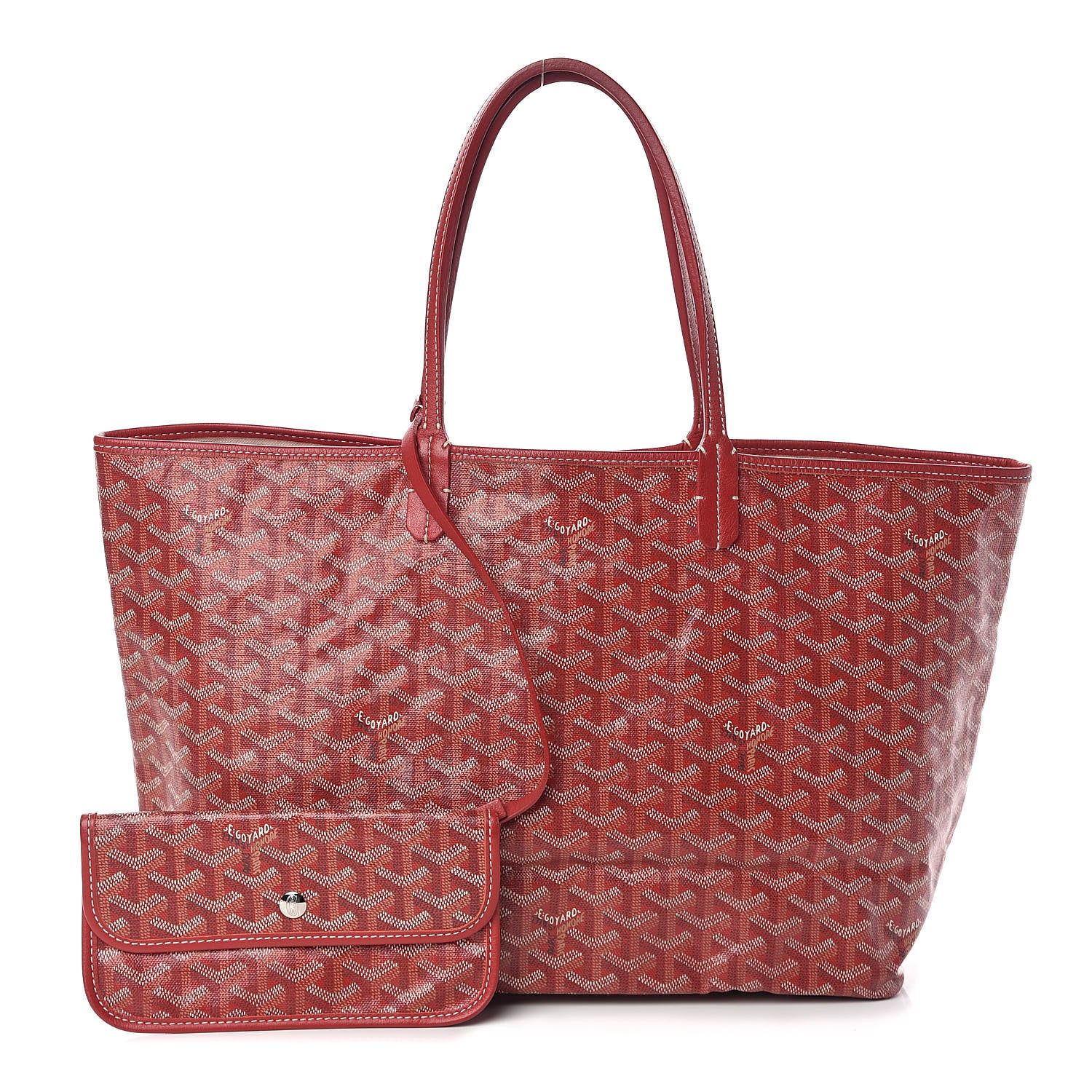 Goyard Goyardine Saint Louis PM Red 1 of 9