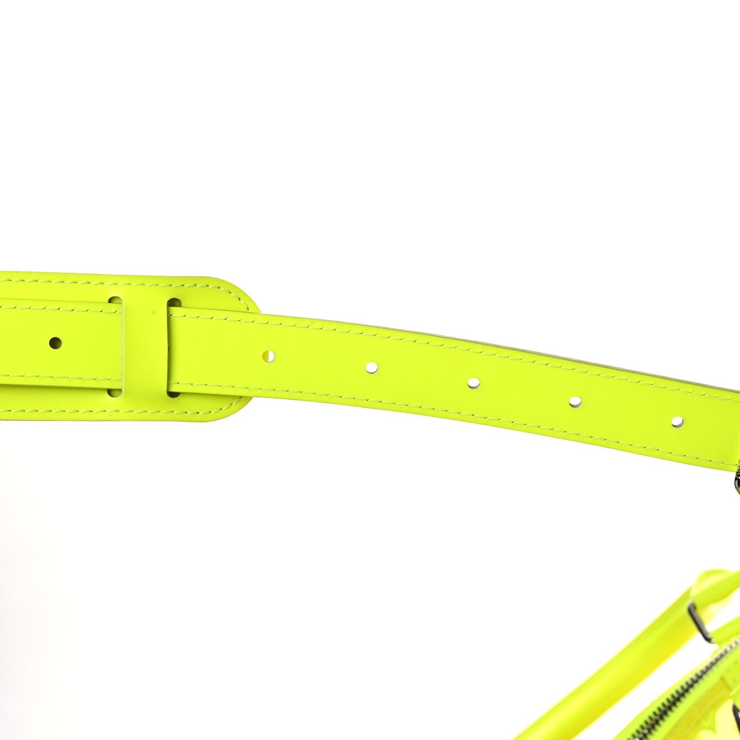 Louis Vuitton Monogram Fluo See Through Keepall Bandouliere 50 Yellow 15 of 15