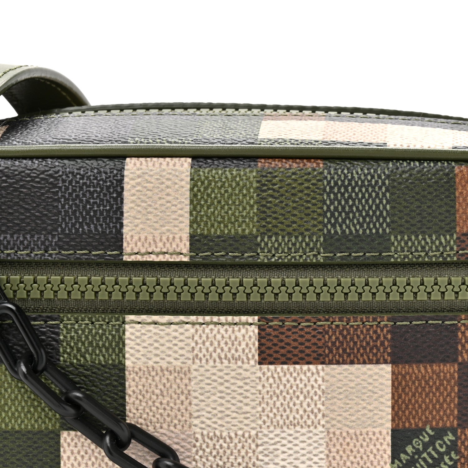 Louis Vuitton Damoflage Mini Soft Trunk Green 7 of 13