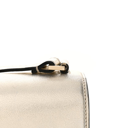 Valentino Garavani Metallic Calfskin Small VSling Shoulder Bag Gold 15 of 17
