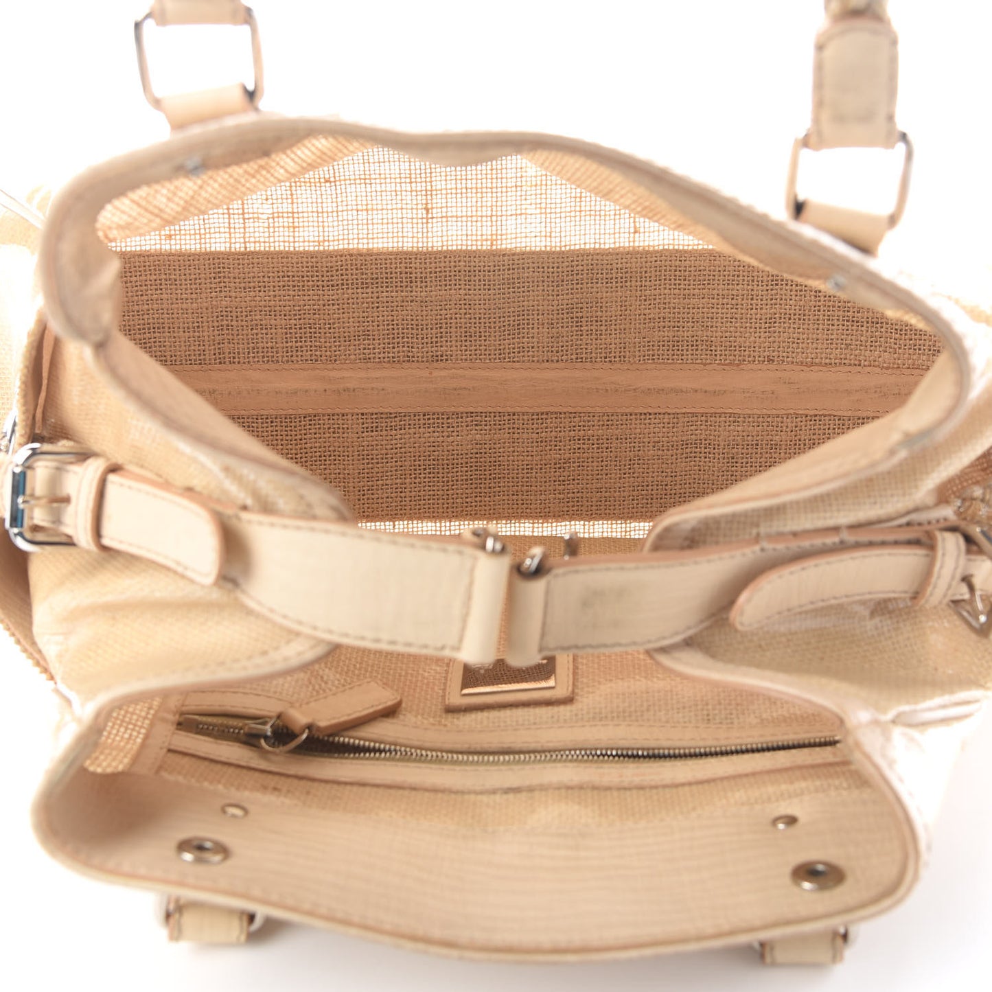 Coated Canvas Cord Bag De Jour Naturale