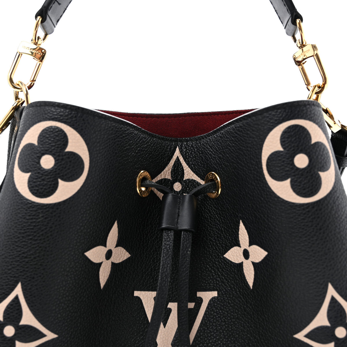 Empreinte Monogram Giant Neonoe MM  Black Beige